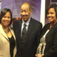 Satori Interactive founders Fela Strickland-Smith and Dara Solomon with their father, Lawrence Strickland
Ashley Zimmerman
